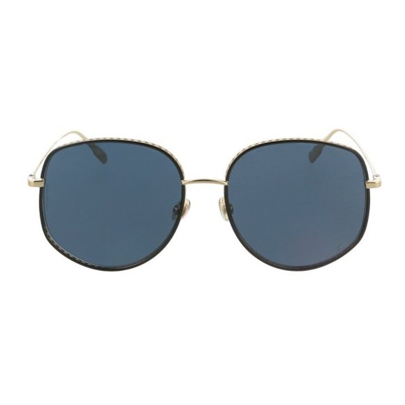 Christian Dior by Dior2 J5G A9 Gold/Blue (J5G/A9) Sunglasses - Picture 1 of 8